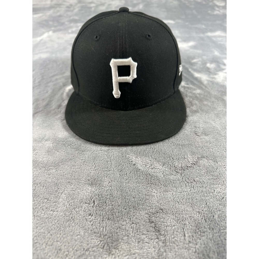 New Era 9FIFTY Pittsburgh Pirates Snapback Hat Black White MLB Baseball Cap